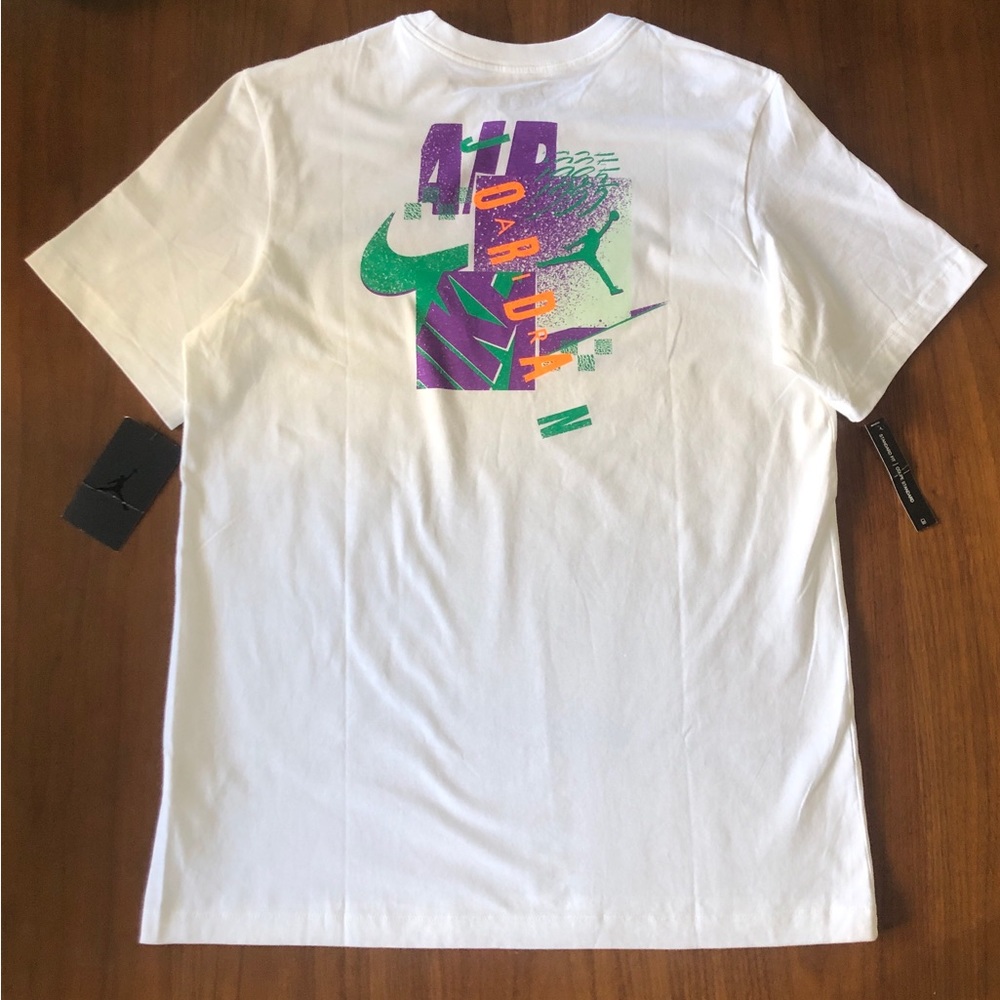 Air Jordan Futura Retro Tee Men’s Size M White T-Shirt ✨NWT✨ - Picture 5 of 9